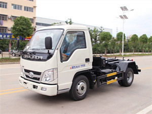 國五福田時代車廂可卸式垃圾車